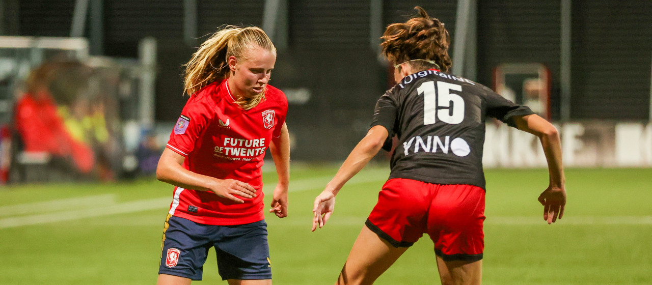 FC Twente Vrouwen wint uitduel van Excelsior