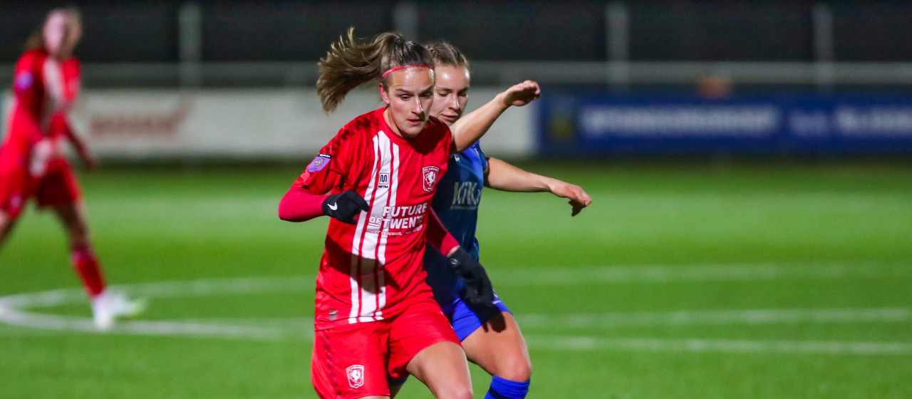 FC Twente Vrouwen speelt gelijk in oefenduel tegen Meppen