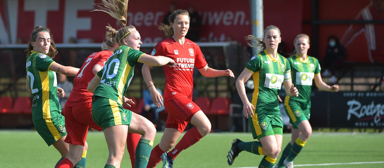 FC Twente Vrouwen strandt in halve finale