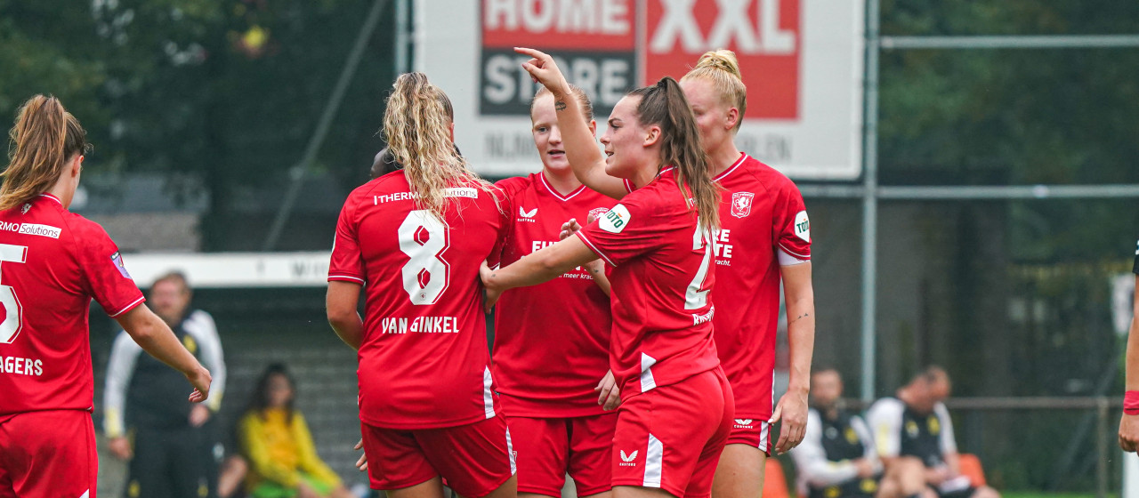 FC Twente Vrouwen wint oefenduel van Standard Liege