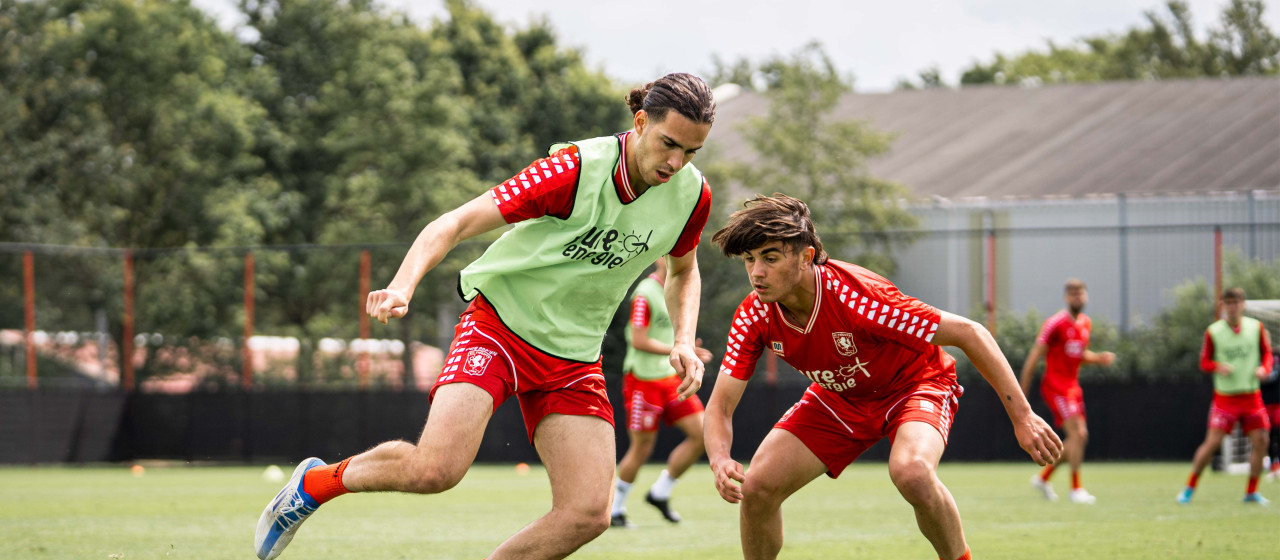 Selectie traint in aanloop naar oefenduel van zondag