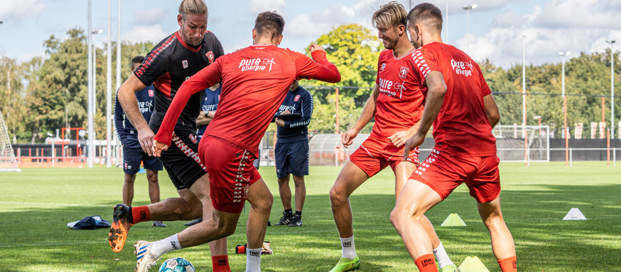 Ochtendtraining in beeld
