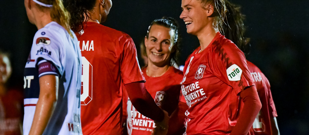 Samenvatting: FC Twente Vrouwen wint in Alkmaar 